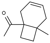 Ethanone, 1-(6-methylbicyclo[4.2.0]oct-3-en-1-yl)- (9CI) Structure