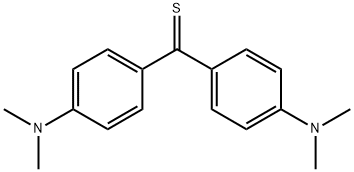 4,4'-Bis(dimethylamino)thiobenzophenone Struktur