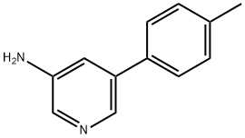 5-p-tolylpyridin-3-aMine Struktur