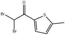 2,2-DibroMo-1-(5-Methyl-thiophen-2-yl)-ethanone Structure