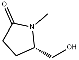 (5S)-5-(hydroxyMethyl)-1-Methyl-2-Pyrrolidinone 化学構造式