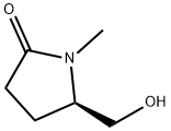 (R)-5-(羟甲基)-1-甲基吡咯烷-2-酮, 122663-22-3, 结构式