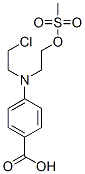4-((2-Chloroethyl) (2-mesyloxyethyl)amino)benzoic acid|