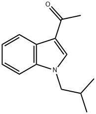 1-[1-(2-甲基丙基)-1H-吲哚-3-基]乙酮, 1226853-99-1, 结构式