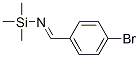 Trimethylsilylamine, N-(4-bromobenzylidene)-,122687-88-1,结构式