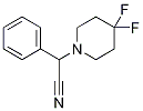 2-(4,4-Difluoropiperidin-1-yl)-2-phenylacetonitrile Structure