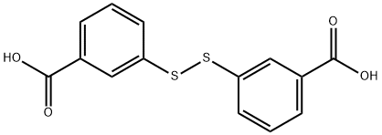 3,3'-DICARBOXYLIC ACID DIPHENYL DISULFIDE Structure
