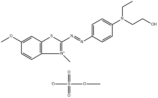 BASIC BLUE 41 (C.I. 11105) Structure