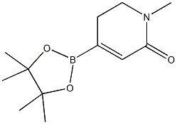 N-甲基-2-吡啶酮-4-硼酸酯, 1227068-65-6, 结构式