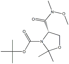 122709-21-1 (S)-3-N-BOC-4-(甲氧基-甲基-氨基甲酰胺基)-2,2-二甲基噁唑烷
