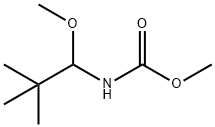 Carbamic  acid,  (1-methoxy-2,2-dimethylpropyl)-,  methyl  ester  (9CI),122716-71-6,结构式