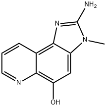 5-hydroxy-2-amino-3-methylimidazo(4,5-f)quinoline,122719-38-4,结构式