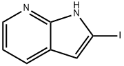 2-Iodo-1H-pyrrolo[2,3-b]pyridine Struktur