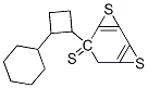 1,1-Dithiophenyl-2-cyclohexyl-cyclobutane 结构式