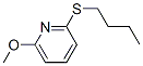 Pyridine, 2-(butylthio)-6-methoxy- (9CI) Structure