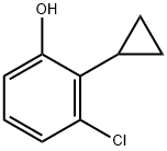 3-Chloro-2-cyclopropylphenol Struktur