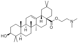 2-Dimethylaminoethyl oleanolate Structure