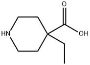 4-乙基哌啶-4-羧酸盐酸盐 结构式