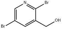 2,5-二溴-3-(羟甲基)吡啶,1227490-32-5,结构式