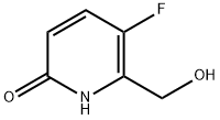 5-fluoro-6-(hydroxyMethyl)pyridin-2(1H)-one 化学構造式