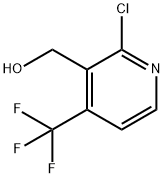 [2-Chloro-4-(trifluoromethyl)pyridin-3-yl]methanol Struktur