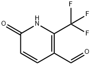 6-Hydroxy-2-(trifluoromethyl)nicotinaldehyde Structure