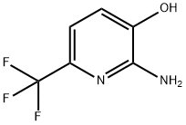 2-氨基-6-(三氟甲基)吡啶-3-醇 结构式