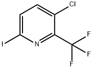 3-氯-2-(三氟甲基)-6-碘吡啶, 1227515-26-5, 结构式