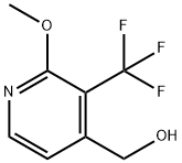 2-Methoxy-3-(trifluoromethyl)pyridine-4-methanol Structure