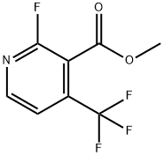 Methyl 2-fluoro-4-(trifluoromethyl)nicotinate Structure