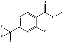 2-氟-6-(三氟甲基)烟酸甲酯,1227564-01-3,结构式