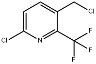 6-氯-3-(氯甲基)-2-(三氟甲基)吡啶 结构式