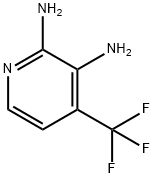 2,3-Diamino-4-(trifluoromethyl)pyridine Structure