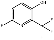 6-氟-2-(三氟甲基)吡啶-3-醇 结构式
