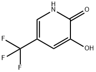 2,3-二羟基-5-三氟甲基吡啶, 1227574-71-1, 结构式