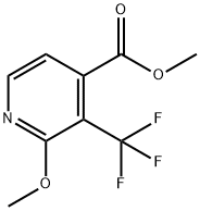 Methyl 2-methoxy-3-(trifluoromethyl)isonicotinate Structure