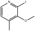 Pyridine, 2-iodo-3-methoxy-4-methyl- 结构式