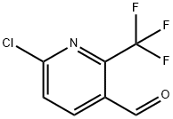 6-CHLORO-2-(TRIFLUOROMETHYL)PYRIDINE-3-CARBALDEHYDE, 1227581-44-3, 结构式