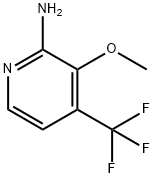 2-Amino-3-methoxy-4-(trifluoromethyl)pyridine Structure