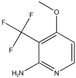 2-Amino-4-methoxy-3-(trifluoromethyl)pyridine Struktur