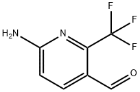 6-Amino-2-(trifluoromethyl)nicotinaldehyde Structure