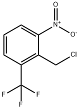 2-nitro-6-TrifluoroMethylbenzyl chloride 化学構造式