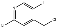 2-Chloro-4-chloroMethyl-5-fluoro-pyridine Structure