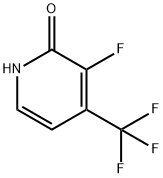 2-羟基-3-氟-4-三氟甲基吡啶,1227594-89-9,结构式