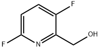 (3,6-difluoropyridin-2-yl)Methanol 化学構造式
