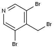 3,5-dibroMo-4-(broMoMethyl)pyridine Structure