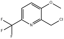2-氯甲基-3-甲氧基-6-三氟甲基吡啶,1227606-47-4,结构式
