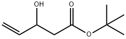 3-羟基-4-戊烯酸叔丁酯,122763-67-1,结构式