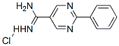 5-Pyrimidinecarboximidamide,2-phenyl-,monohydrochloride(9CI),122773-94-8,结构式