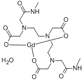 钆双胺一水物, 122795-43-1, 结构式